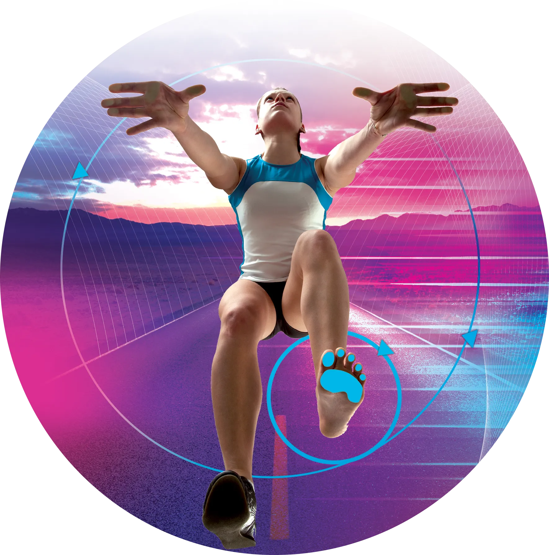 Podologue du sport en Nord-Isère réalisant des semelles orthopédiques sport sur mesure adaptées à la pratique du patient