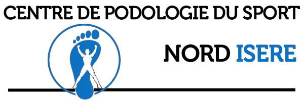 Logo du centre de podologie du sport Nord-Isère représentant la performance et l’expertise en semelles orthopédiques sport